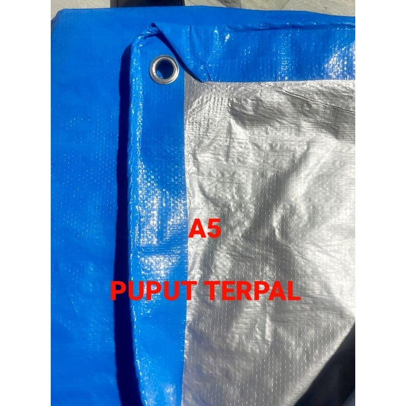 TERPAL PLASTIK A5 4x4 4x5 4x6 METER / TERPAL ALAS PADI / TERPAL SERBAGUNA / TENDA TERPAL