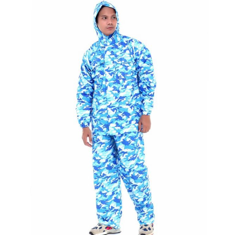 NEW STOCK Jas Hujan Jaket Celana Army 813 Plevia Mantel Mantol Pria Wanita Baju Celana