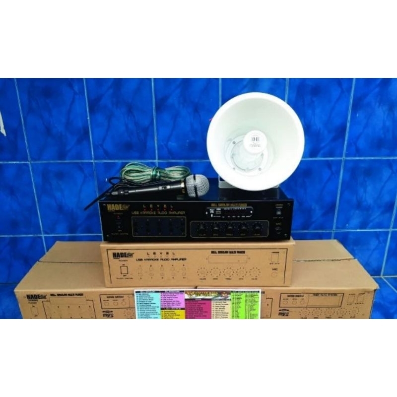 Bel sekolah Amplifier 260Nada 1set