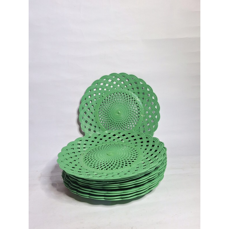 PIRING ANYAMAN / PIRING ANYAMAN LIDI PLASTIK