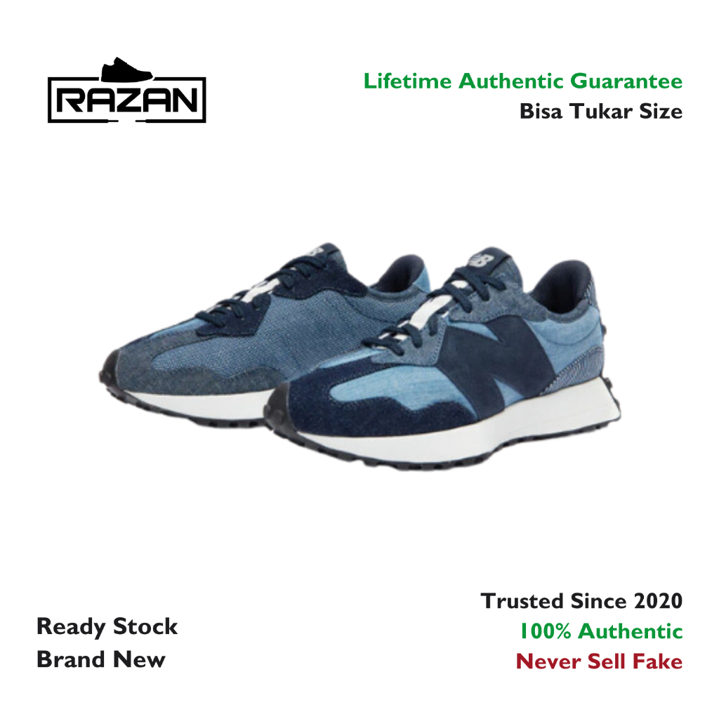 New Balance 327 Levis Denim 100% Authentic Original