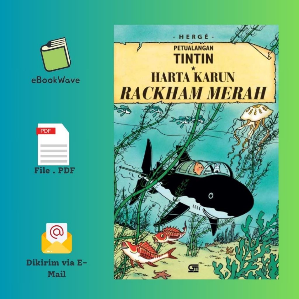 

Petualangan Tintin Harta Karun Rackham Merah Book BEST SELLER (Bahasa Indonesia)