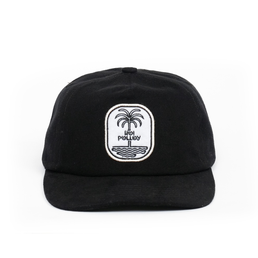 TERMURAH Hoi Polloy  Topi  Palm Black