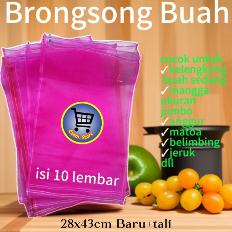 Big Deal Brongsong Buah anggur mangga kelengkeng belimbing jambu