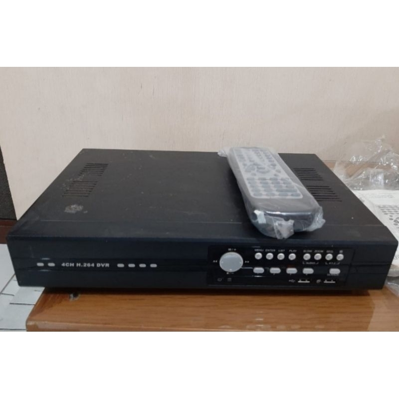 DVR utk CCTV 4 kamera H264 + remote