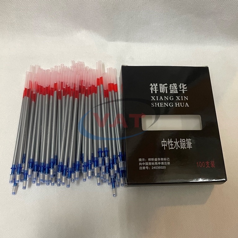 

silver pen sheng hua Penanda Pola Tinta Perak Tulis Kulit 1pcs KODE O9U7
