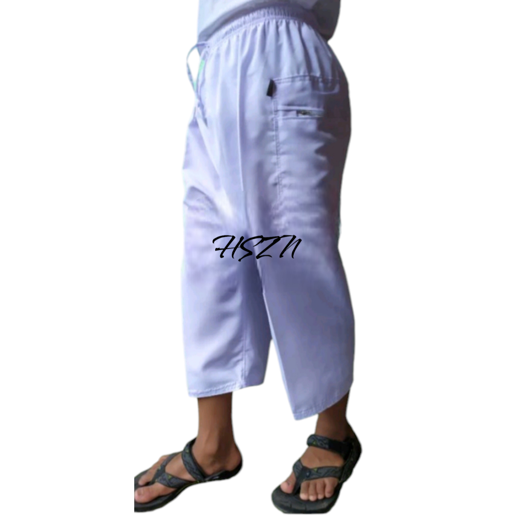 Glosir Celana Pangsi Sirwal Jumbo 3/4 Termurah Celana Komprang Celana Umroh