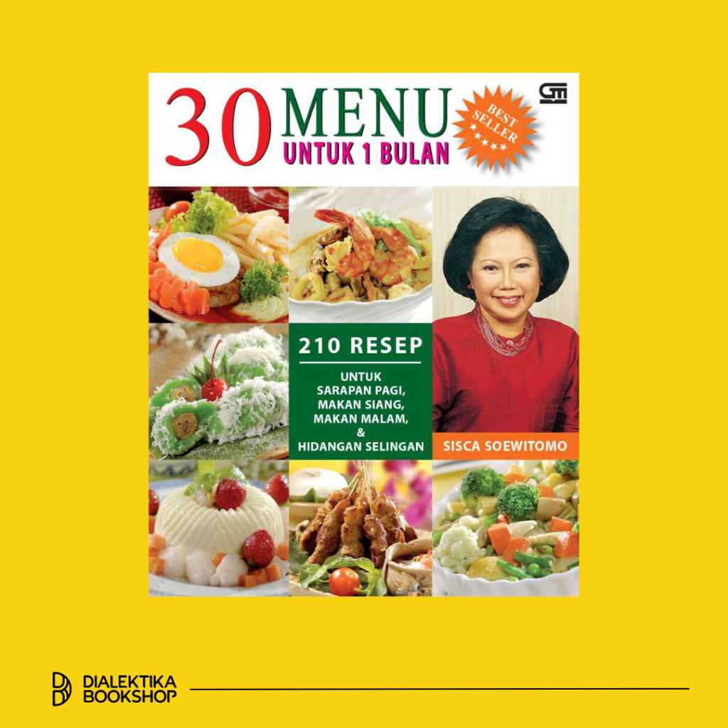 30 Menu Untuk 1 Bulan - Sisca Soewitomo - Buku Resep