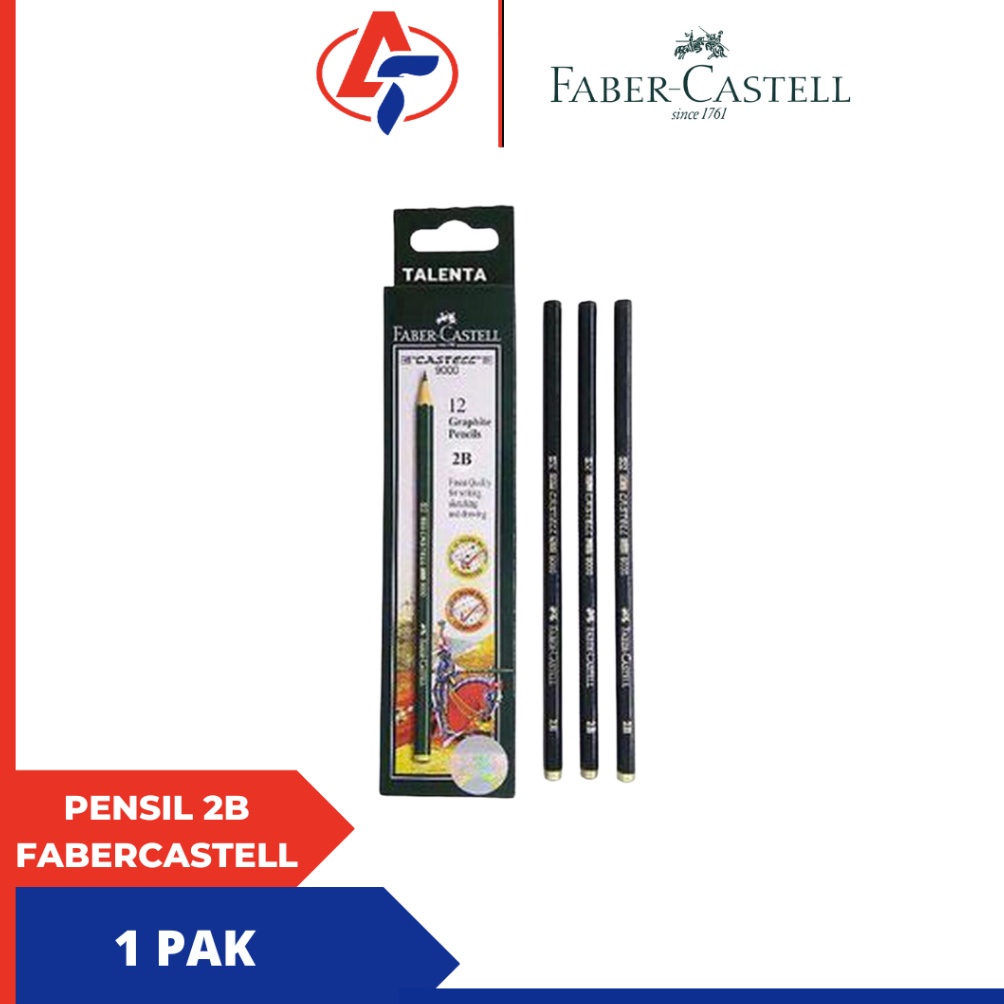 

Pensil 2B Faber CastellLusinan KODE E3M7