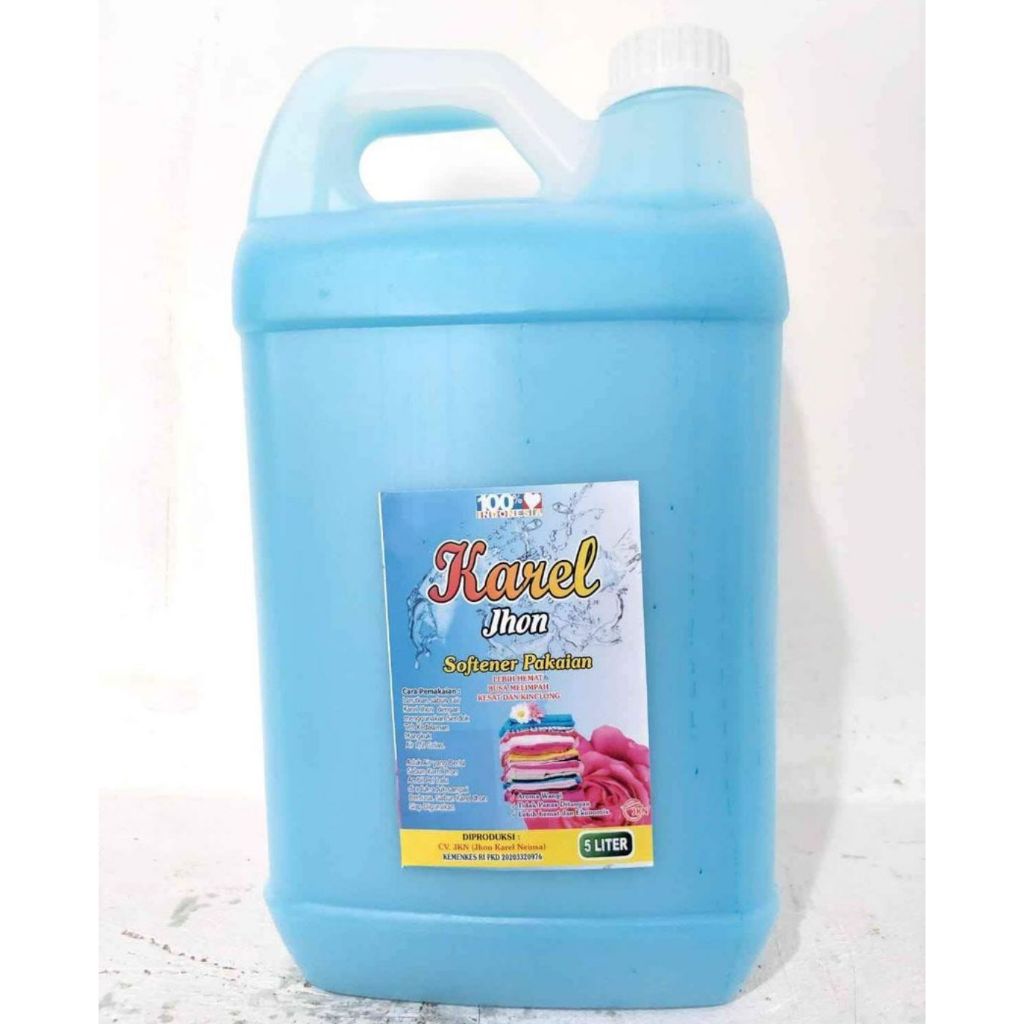 	 Softener Pewangi Pelembut Pakaian Softener Laundry Kemasan 5 Liter	