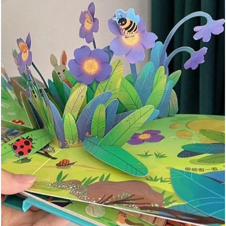 Kidnedu Buku Anak Pop Up 3D Books / Buku Cerita Anak 3D / Story Book Anak