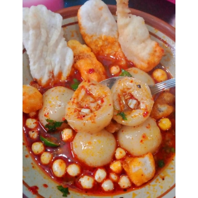 

baso aci isi jando gajih sapi paket 20 bungkus baso 10 butir komplit bumbu enak pedas harga reseller