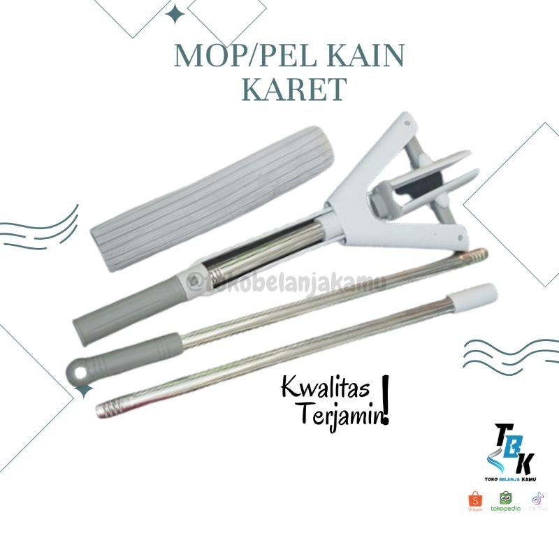 Mop / Pel Lantai Karet / Kain Pel / Sapu Lantai / Pembersih Ruangan