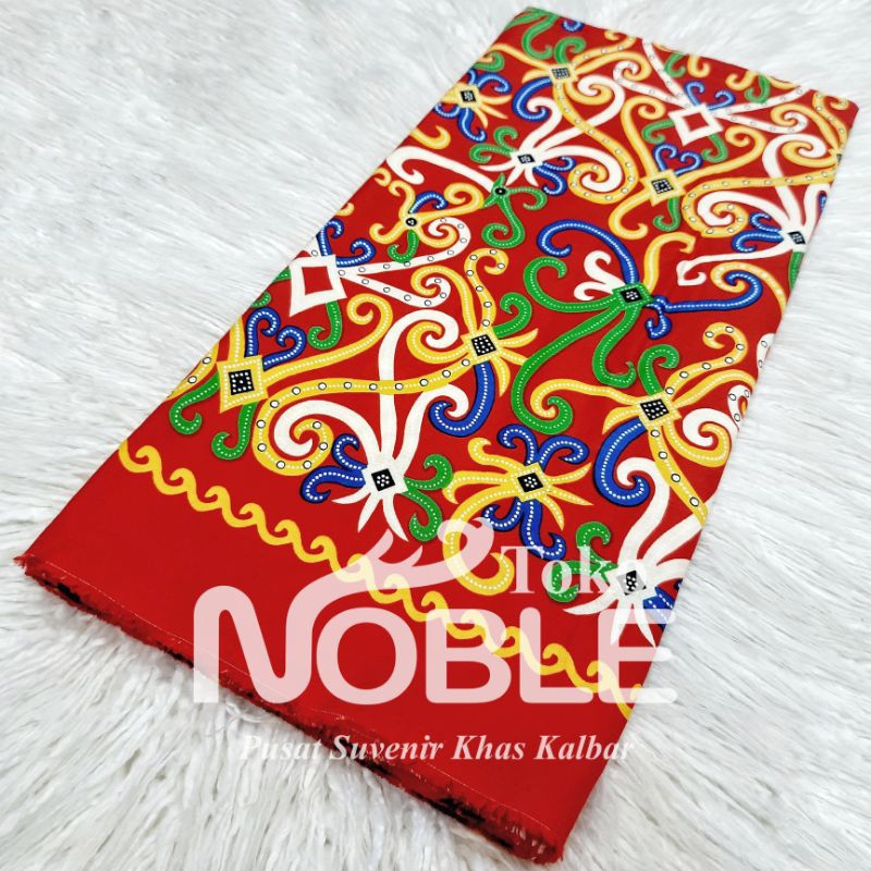 Kain Katun Motif Khas Kalimantan Barat