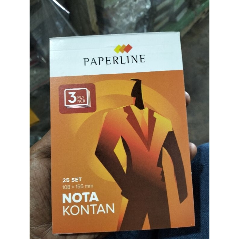 

Nota kontan 3 PLY 3 Rangkap Ncr paperline Ukuran a6