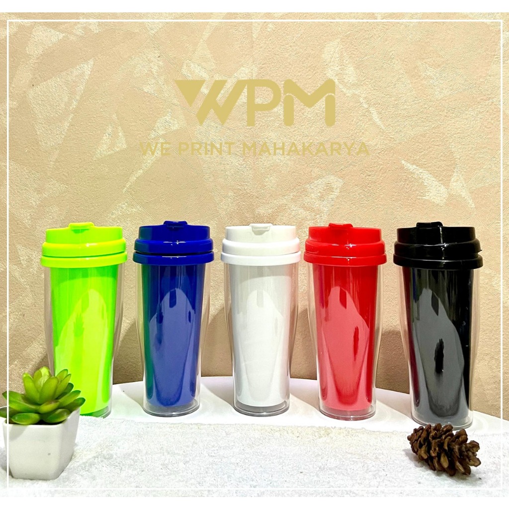 TUMBLER POLOS / TUMBLER 450 ML / TUMBLER BUAT CUSTOM / TUMBLER POLOSAN