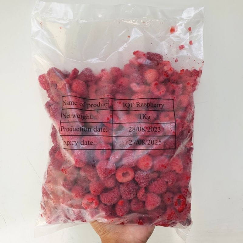 

IQF Raspberry Frozen 1kg