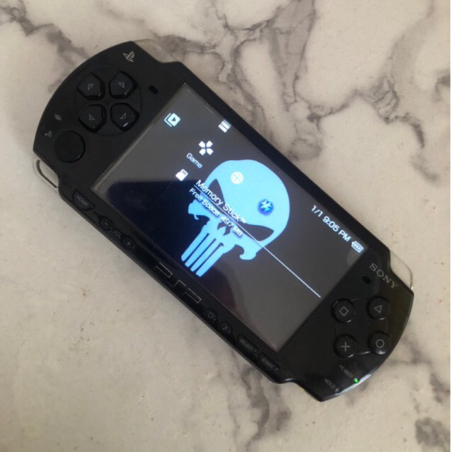 PSP 2000 16Gb White Ghost Rider / Full Game / Siap Main