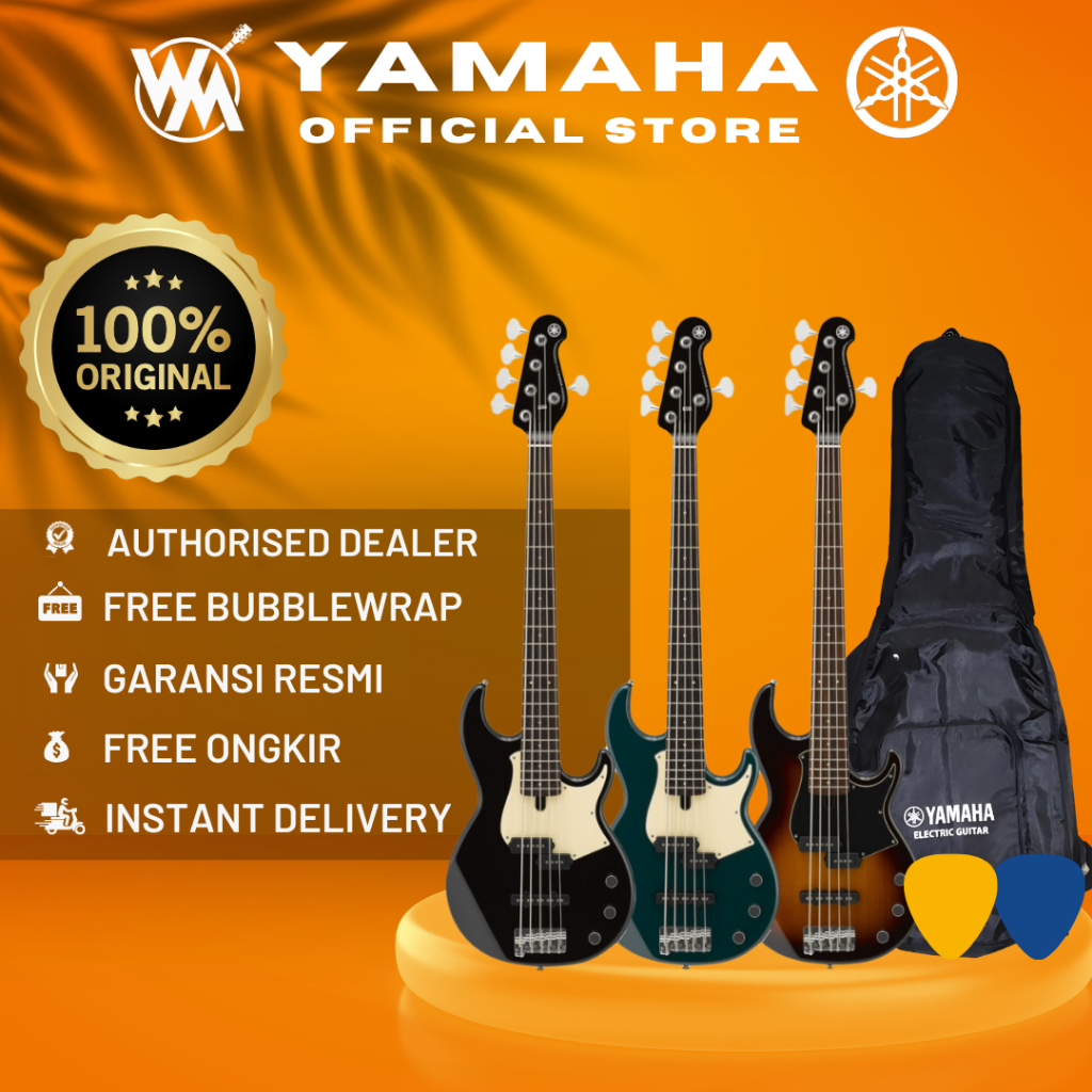 Yamaha BB435 Bass Elektrik /BB-435 / BB 435 ALL VARIAN + SOFTCASE & 2PICK