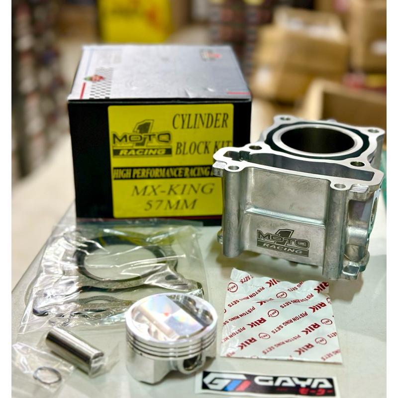 BLOK SEHER CYLINDER BORE UP MOTO 1 RACING MX KING / VIXION / R15 / MX 135 / XABRE / MX 150