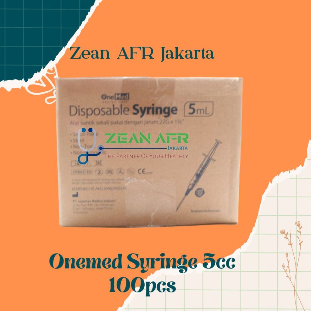 OneMed Syringe 5ml / Disposible 5cc OneMed