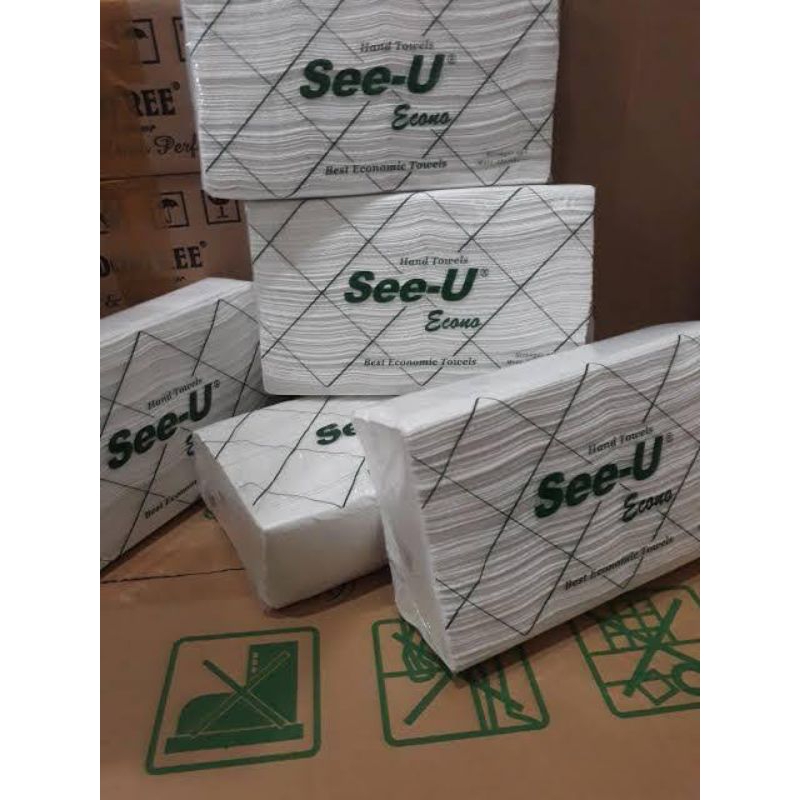 TISSUE SEE U HAND TOWEL TISSU KAMAR MANDI TISU DAPUR TISSUE SEE U HANDTOWEL