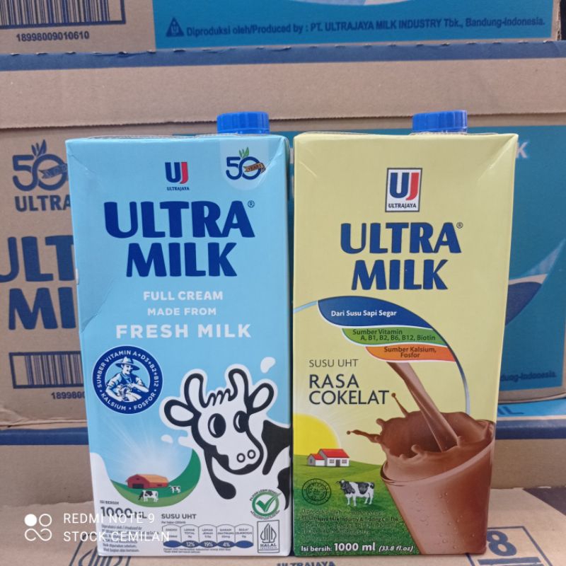 

Susu Ultra UHT (Coklat & Full Cream) 1000ml