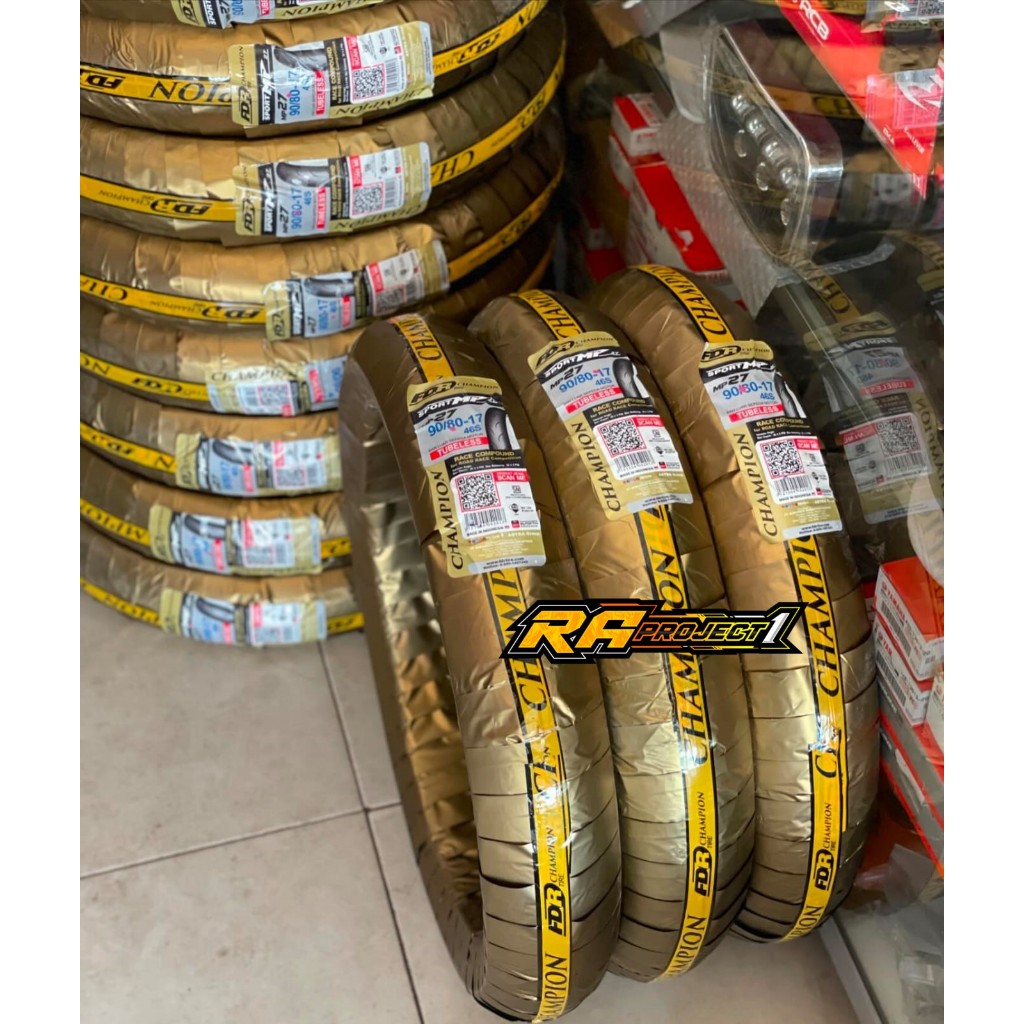 BAN SOFT COMPOUND FDR SPORT MP27 90/80 RING 17 dan R14 RACING TIRE TUBELESS
