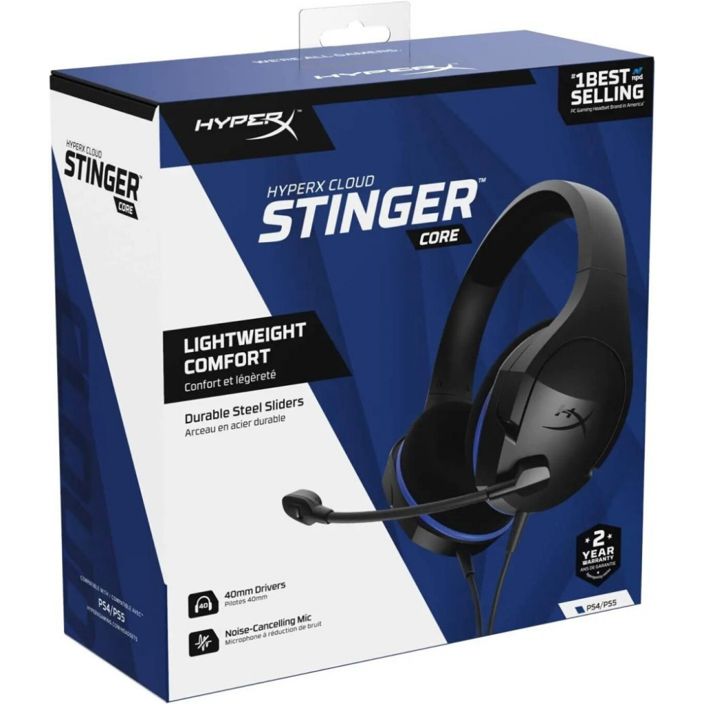 HEADSET GAMING HYPERX CLOUD STINGER CORE WIRED GAMING HEADSET