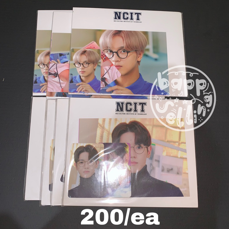 [official&sealed] postcard+photo frame set NCT NCIT