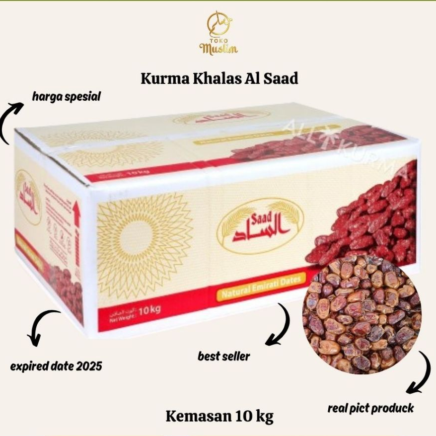 

KURMA KHALAS SA'AD 10 KG