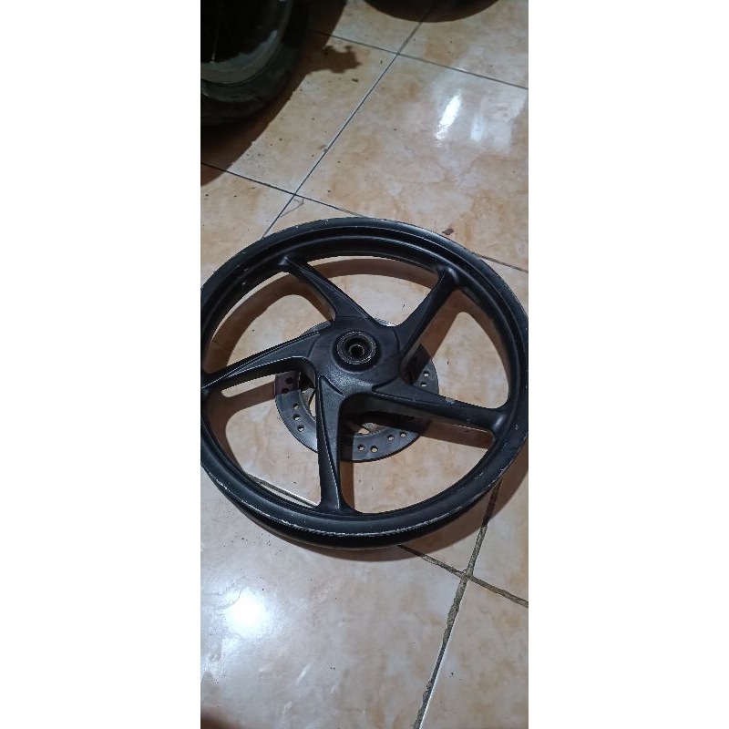 velg depan beat karbu vario beat fi scoopy spacy ori second / Scoopy karbu/ velg depan beat FI/ velg