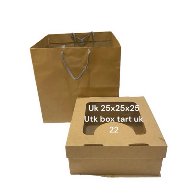 

Paper bag polos uk 25x25x25 utk box tart uk 22