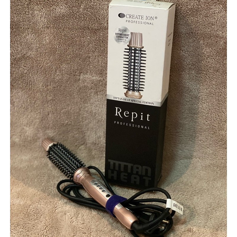 (ORIGINAL) REPIT TITAN HEAT BRUSH IRON / CATOKAN
