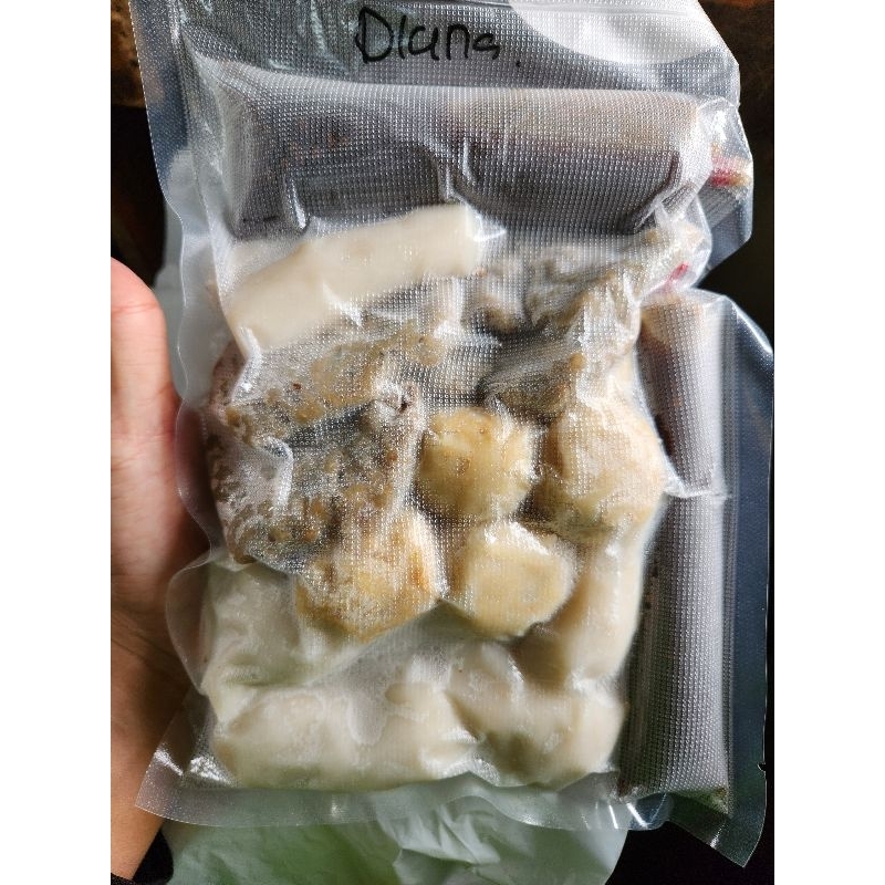 

Pempek Asli Palembang (Pempek Kecil mix isi 50 pcs)frozen food