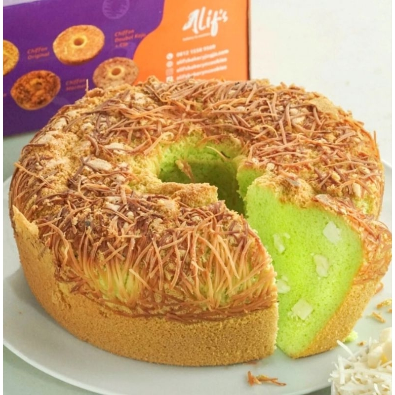 

Chifon Pandan Alifs cake dan Bakery