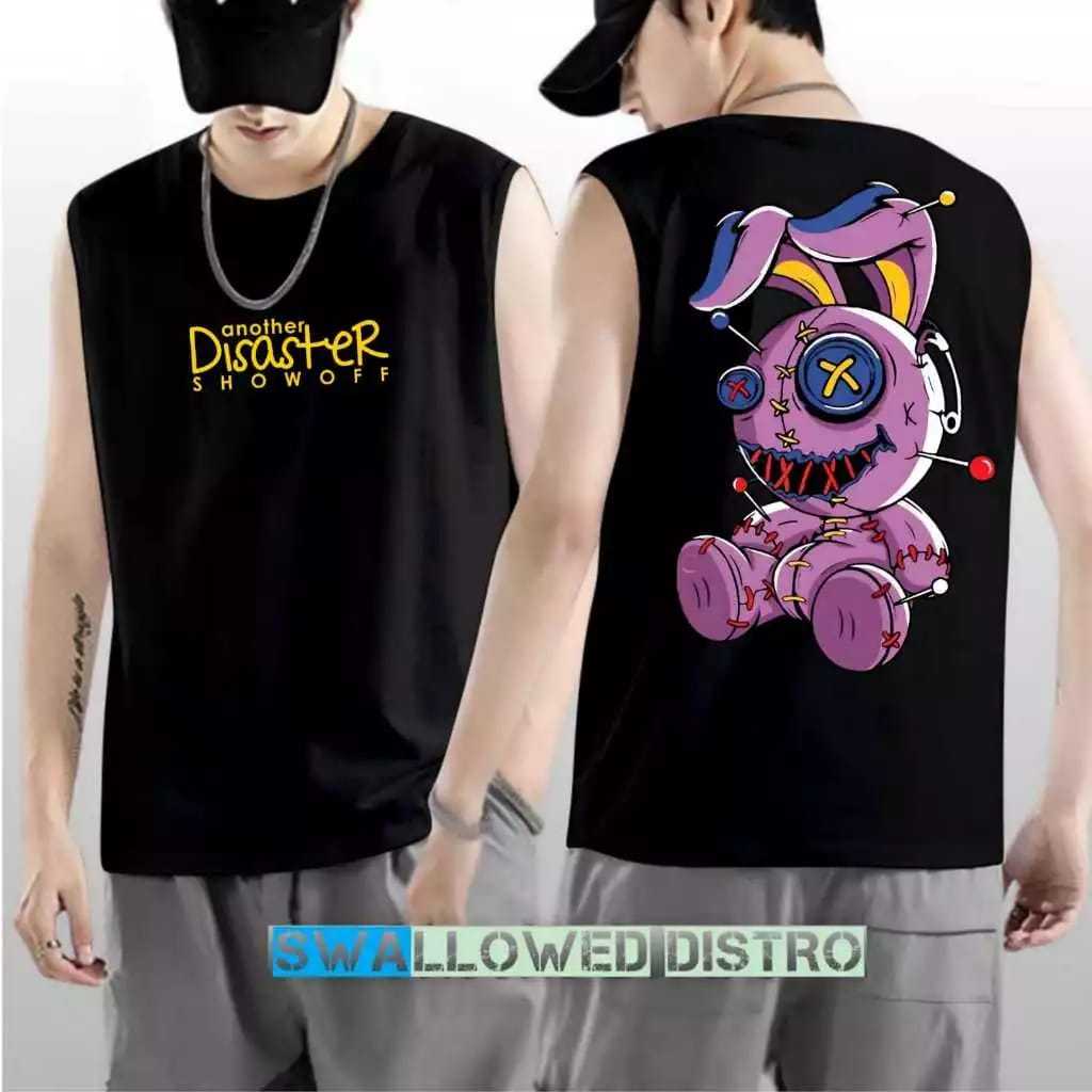 Baju Kaos Singlet Dalam Pria Dewasa Gym Santai Trendy / Kaos Tanktop Lekbong Ketekan Jumbo