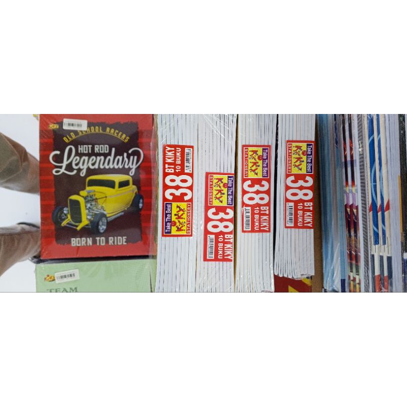 

buku tulis 38 kiky/ buku sidu 38 (@5buku)
