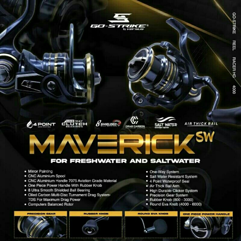 Reel Versus Maverick 3000