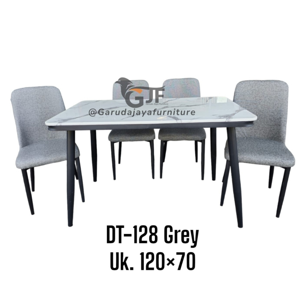 SET MEJA MAKAN MARMER IMPORT 4 KURSI MODEL TERBARU MEWAH / MEJA MAKAN 4 KURSI / MEJA MAKAN MEWAH / M