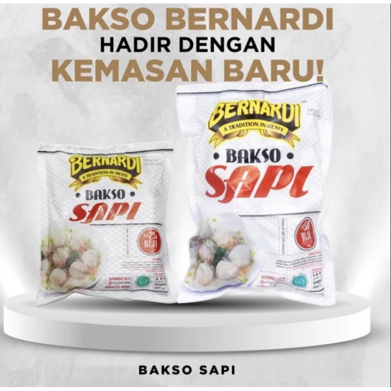 

Bernardi Bakso Sapi Halal