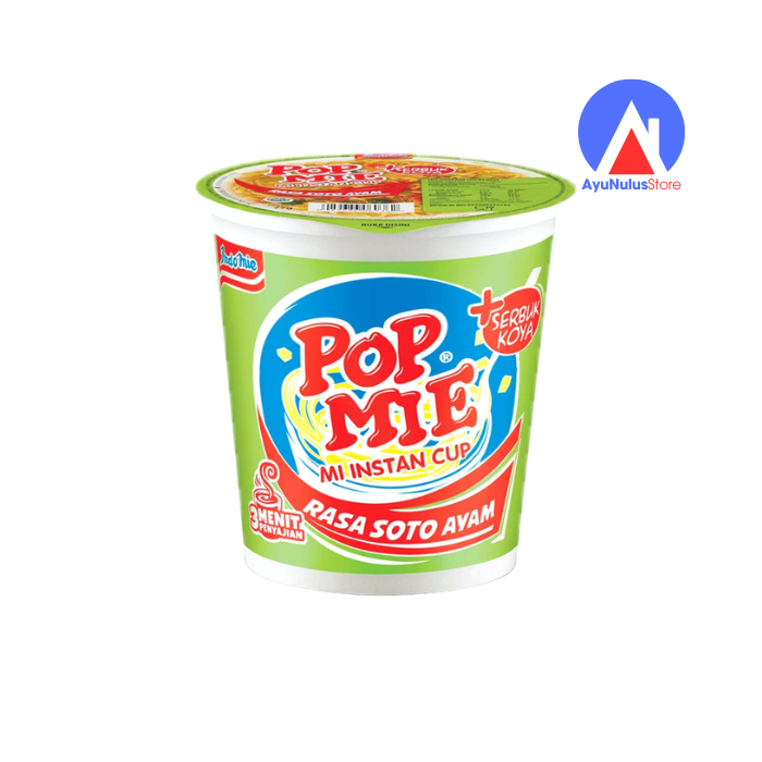 

Pop Mie Rasa Soto Ayam 75 gr | Mi Soto Instan Cup Gelas Jumbo