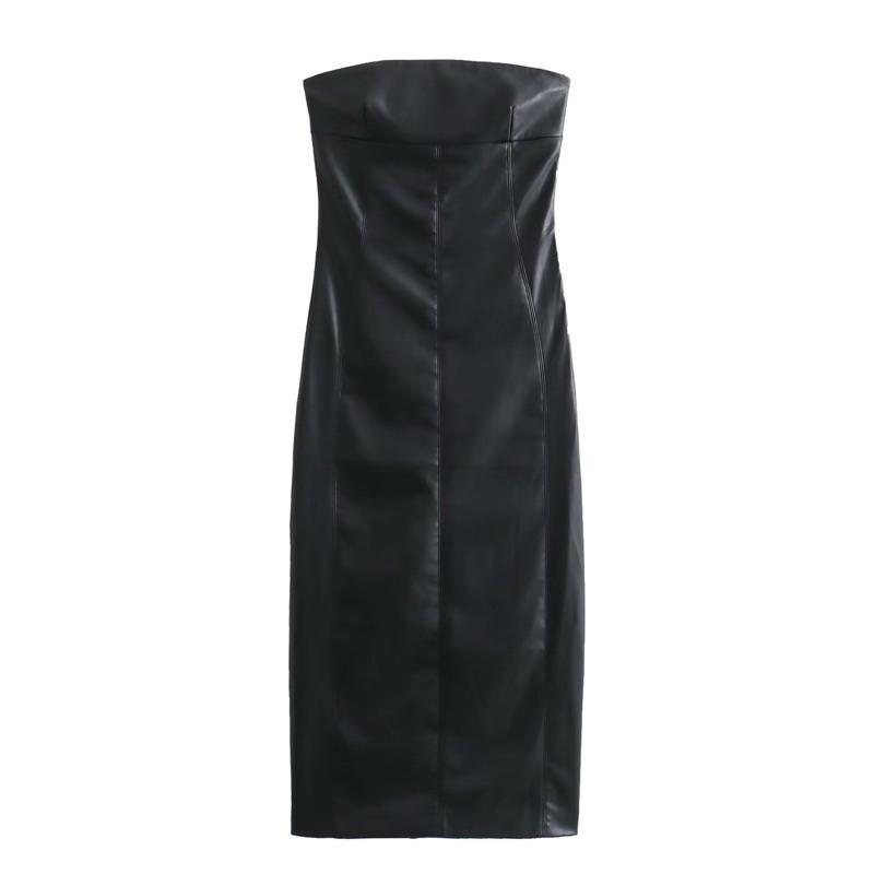 LEATHER DRESS — CEZASTUDIO