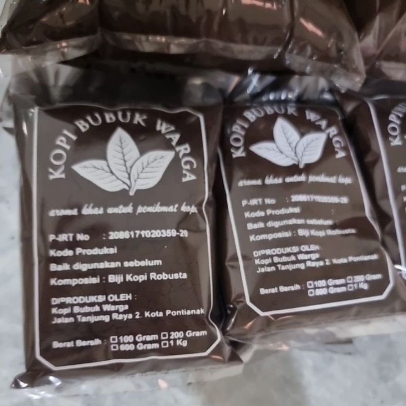 

Kopi Bubuk Warga 100Gr