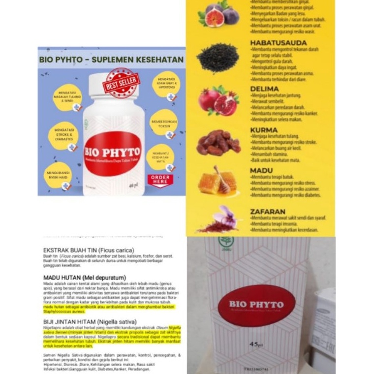 

TUI246 GROSIRJAKARTA Pil Hitam Bio Phyto BRich Pil Hitam Ajaib Ramuan Herbal Mengatasi Berbagai Macam Keluhan