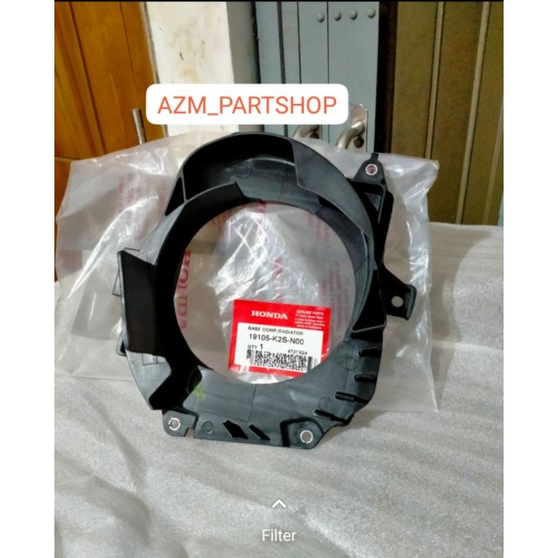 19105-K2S-N00 Pangkon Cover Dudukan Radiator Vario 160 PCX 160 ADV 160 Honda Stylo ORI AHM