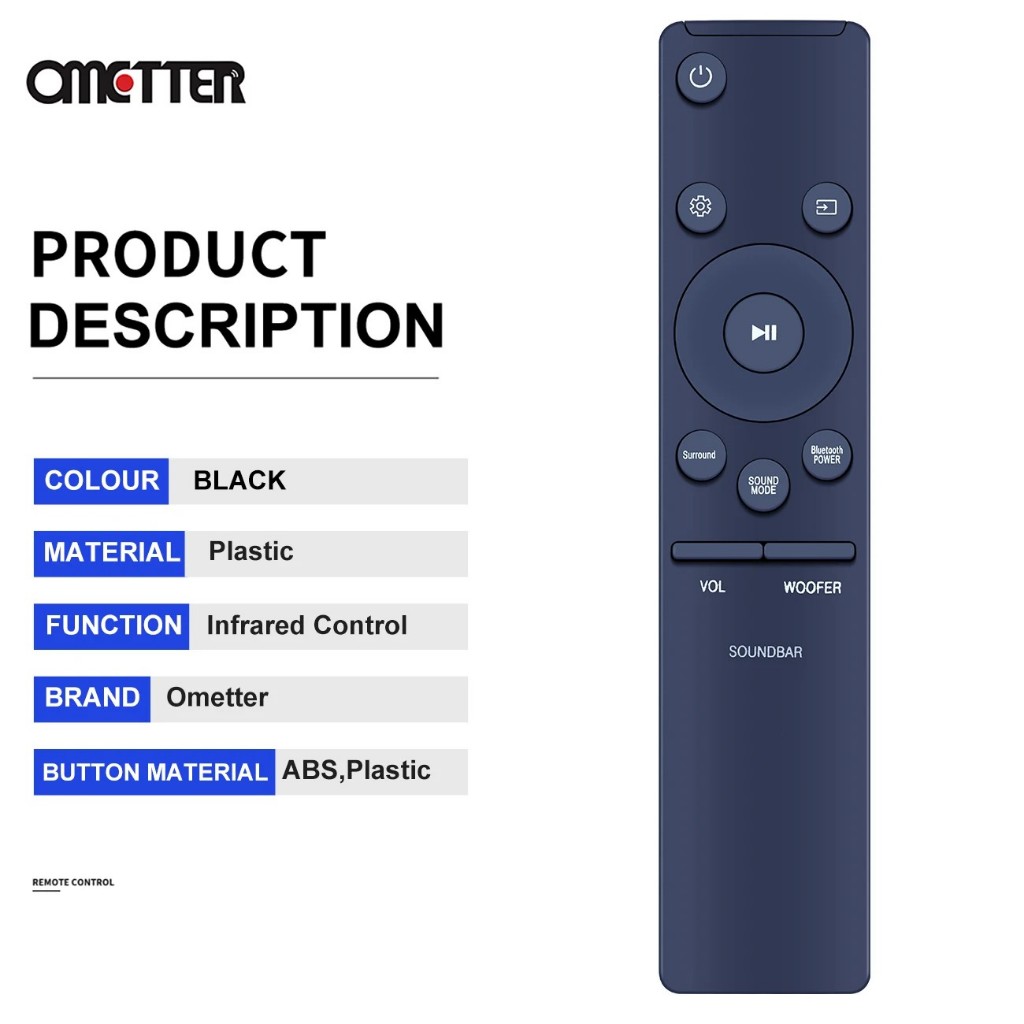 Remote Original SAMSUNG SOUNDBAR AH59-02758A Remote Control HW-M360 HW-M370 HW-M430 HW-M450 HW-M550 