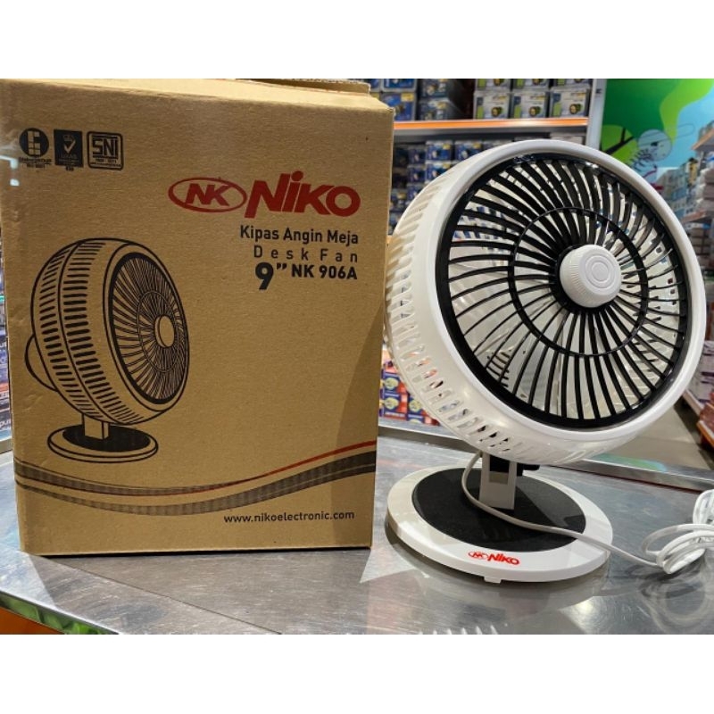 KIPAS ANGIN MEJA NIKO 9 INCH NKD 906A KIPAS ANGIN NIKO KIPAS LISTRIK