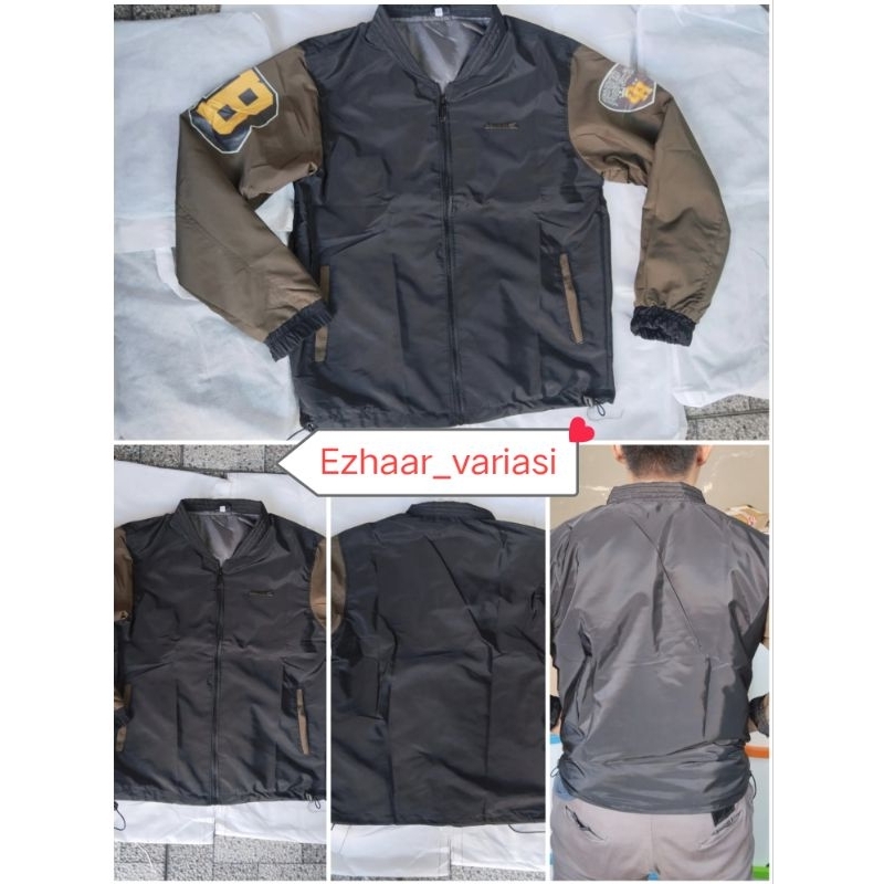 Jaket Bomber Beat Scoopy New 2021 2022 2023 2024 Black Brown.