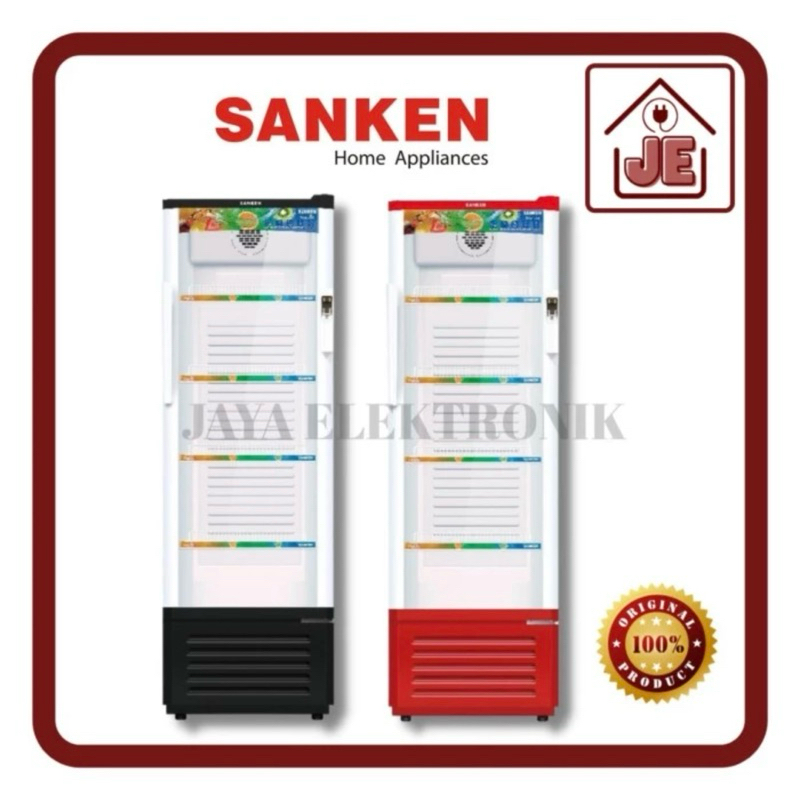 Showcase Sanken 4 Rak SRS-279 / SRS279 / 279 Pendingin Minuman Cooler